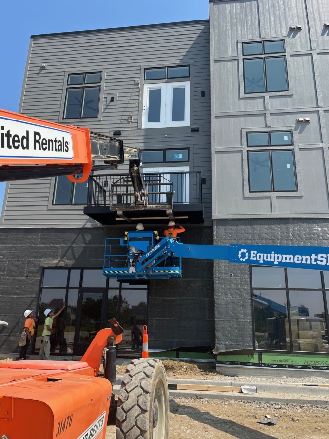 Railings Multifamily Building